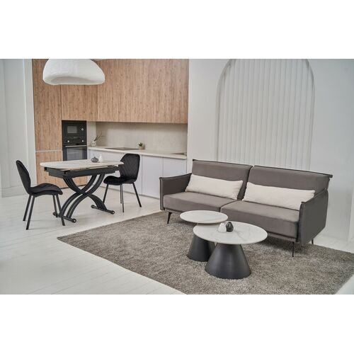 Стілець N-54 чорний велюр+чорний - Фото №13