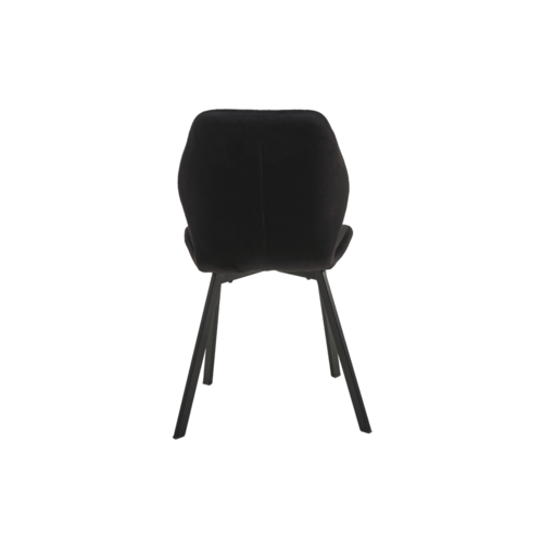 Стілець N-54 чорний велюр+чорний - Фото №4