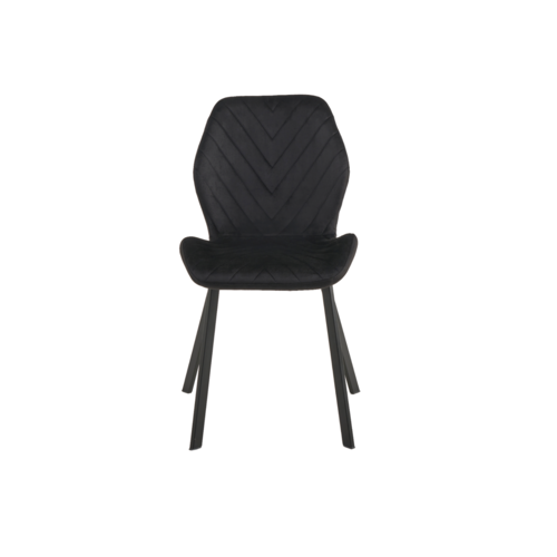 Стілець N-54 чорний велюр+чорний - Фото №5