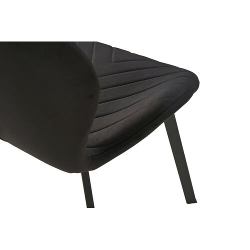 Стілець N-54 чорний велюр+чорний - Фото №9