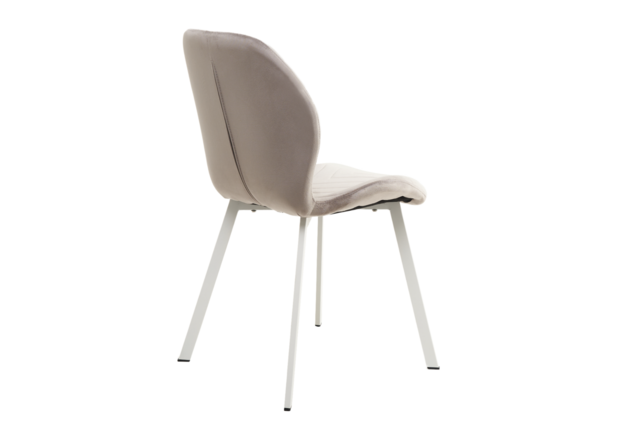 Стул N-54 латте велюр+белый - Фото №2
