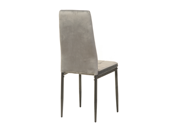 Фото №2. Стул N-66-2 серый велюр - Meblistico Стул N-66-2 серый велюр - Фото №2