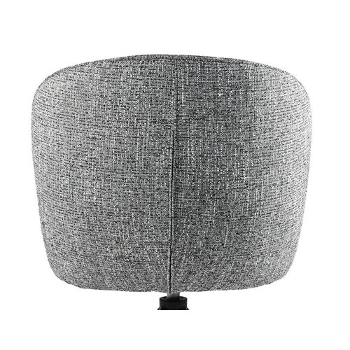 Стілець поворотний R-160 графітовий твід+чорний - Фото №12