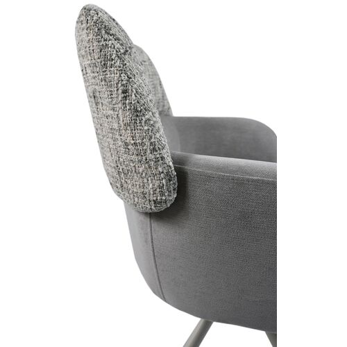 Стілець поворотний R-165 прованс+білий - Фото №10