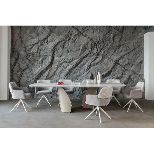 Стілець поворотний R-165 прованс+білий - Фото №15