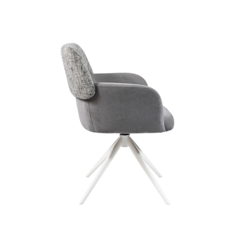 Стілець поворотний R-165 прованс+білий - Фото №2