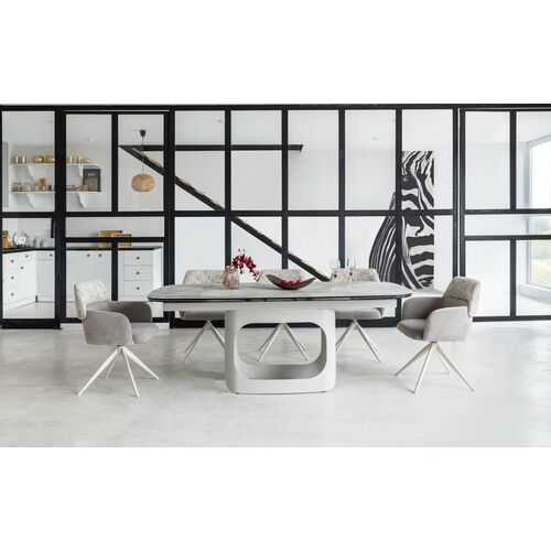 Стілець поворотний R-165 прованс+білий - Фото №21