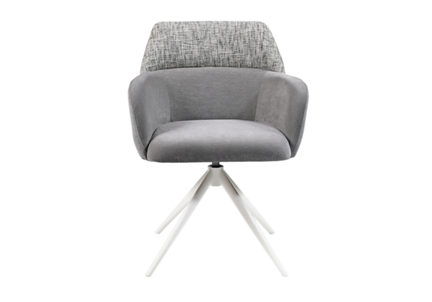 Стілець поворотний R-165 прованс+білий - Фото №2