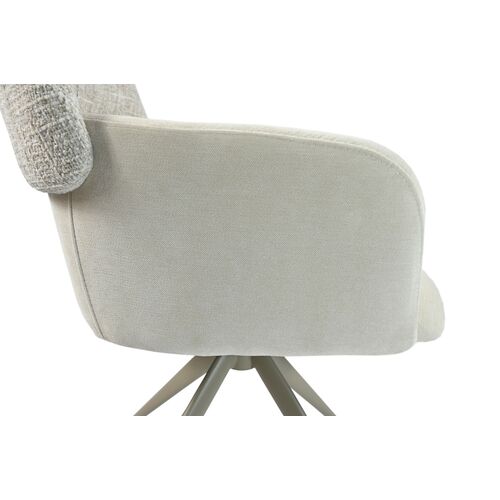 Стілець поворотний R-165 тофу+капучино - Фото №11