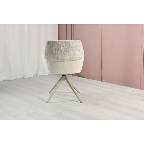 Стілець поворотний R-165 тофу+капучино - Фото №17