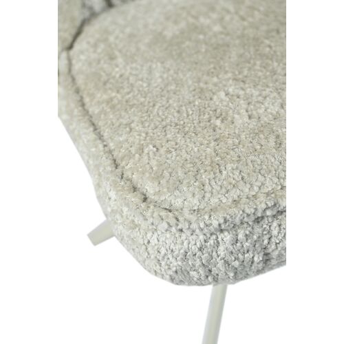 Стул поворотный R-168 жемчужный нюд+белый - Фото №10