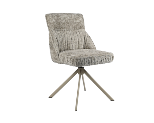 Стул поворотный R-168 жемчужный тауп+капучино - Фото №1