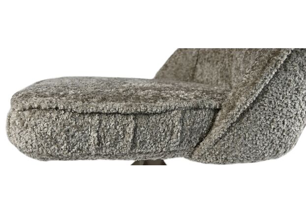 Стул поворотный R-168 жемчужный тауп+капучино - Фото №2