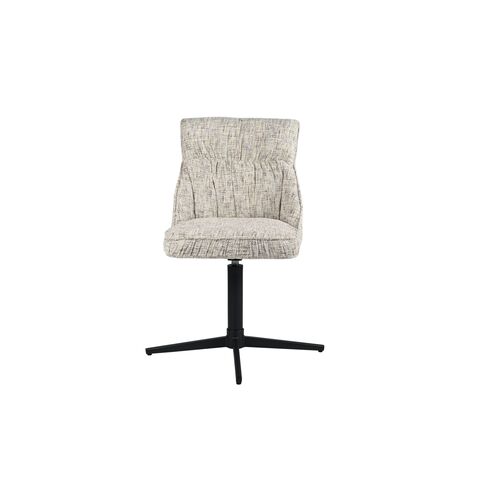 Стул поворотный R-170 серебряный+чёрный - Фото №5