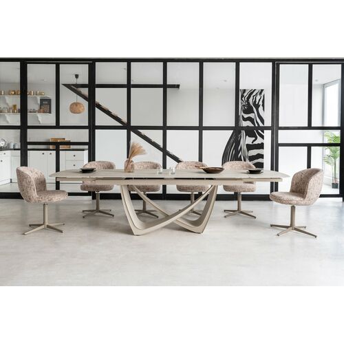 Стул поворотный R-175 карамельный+капучино - Фото №21