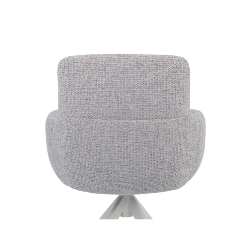 Стілець поворотний R-185 сивий+білий - Фото №6